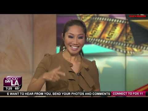 Julie Chang upskirt panties on Sept 08, 2016