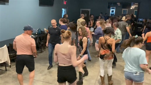 5.9K views · 120 reactions | Great job, Katie on “Can’t Catch Me”! Katie did a guest teach last week for this 32 count, 4 wall intermediate dance, as she is giving the instructor role a try! | Crew Country Line Dancing | Facebook