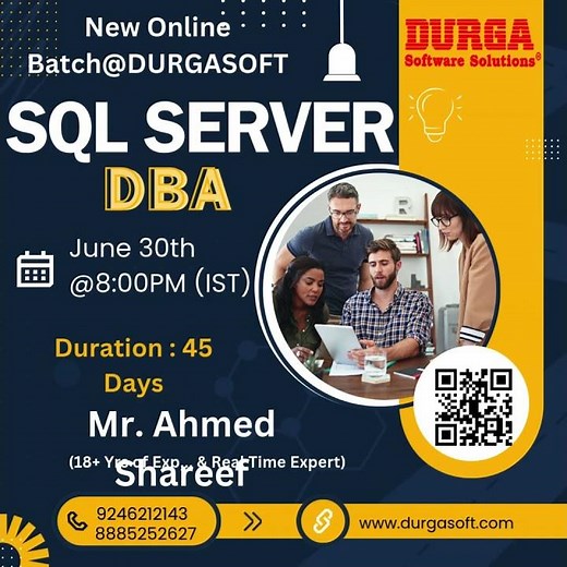 🔔 New Online Batch @DURGASOFT