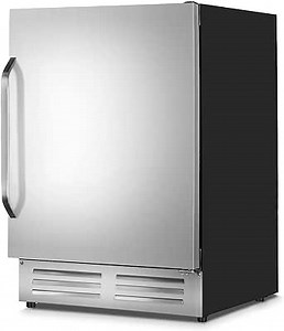 Amazon.com: Velivi 24 Inch Beverage Refrigerator, Under Counter Beverage Cooler, Built-in and Freestanding, 210 Cans, Drink Fridge with Stainless Steel Door, Safety Lock, Touch Control : Appliances
