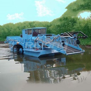 [Hot Item] Aquatic Plants Removal Equipment/ Aquatic Weed Harvester/Cutter/ Machinery/Machine