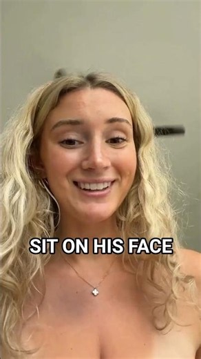 just sit on his face, he'll be happy #facesit #booty