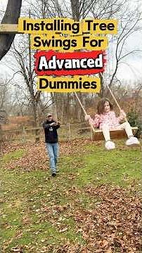 DIY Tree Swing in 3 Minutes… Safe, Strong, Fun!