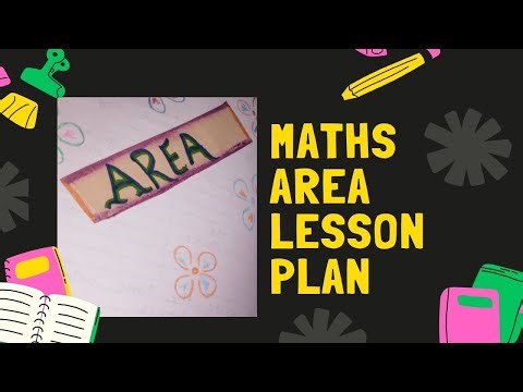 MATHS AREA LESSON PLAN || LESSON PLAN || DELED LESSON PLAN || MATHS LESSON PLAN