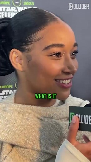 6.1K views · 143 reactions | Amandla Stenberg uses Jedi mindtricks to sidestep giving too much away! #theacolyte #amandlastenberg #starwars #interview #shorts | Collider.com | Facebook
