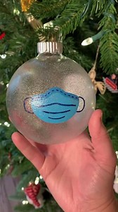 3.7K views · 277 reactions | WATCH: I hand-painted my own 2020-themed COVID-19 ornament. I hate that we’re dealing with this pandemic but I wanted to chronicle it for posterity. Do YOU have anything documenting this crazy time? Show me. 裂炙 | Erika Thomas | Facebook