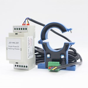[Hot Item] Jsy-Mk-231 DC 100A Bidirectional Hall Sensor DIN Rail Power Energy Metering Module