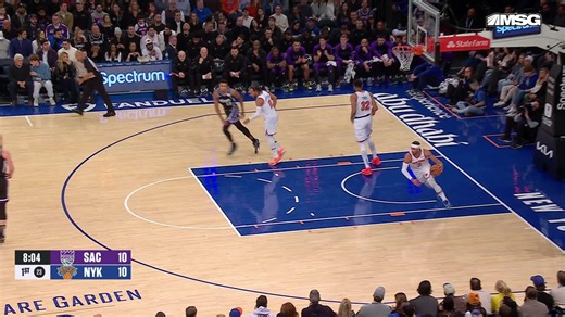 Mikal Bridges finds OG Anunoby for the flush | NBA.com