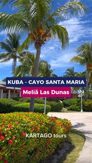 1.9K views · 47 reactions |  Kuba - Koralový ostrov Cayo Santa Maria z Bratislavy. TIP pre vás Meliã Las Dunas ***** s All inclusive. #kuba #cuba #cayosantamaria #cayosantamariacuba @cayosantamariaoficial #melialasdunas #melia #kubazbratislavy #slovensko #plaz #karibik #more #jar #leto @melia_las_dunas | Kartago tours, a.s. | Facebook