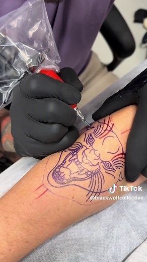 Panther Tattoo by Oje Tattoos | Tattoo Process and Ideas