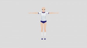 Yandere Simulator Female Gym Clothes - Download Free 3D model by SLEEPWELLZZ (2ND ACCOUNT) (@PURPLE0972X2)