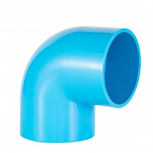 [Hot Item] Blue Color Pn10 PVC Elbow 90 for Irrigation