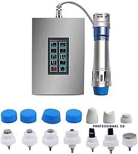 Shock Impulse Waves Therapy Machine for ED and Pain Relief, Multi-Functional Erectile Dysfunction Anti-Cellulite Treatment Physical Pain Therapy System Shock Wave Machine Ship from US