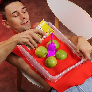 51K views · 409 reactions | He just made Hellboy cosplay costume out of simple materials! From usual man to Super Hero! ✊ | 5-Minute Crafts | Facebook