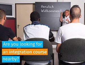 Here is a step-by-step guide of how you can find an integration course nearby! #HBGEN | Handbook Germany