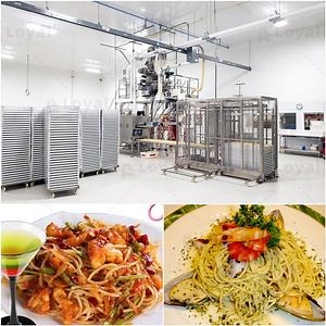 [Hot Item] 1 Ton/Hr Pasta Production Machine Dry Pasta Production Line Automatic Static Pasta Dryer