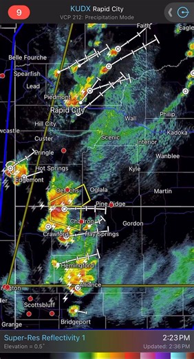 Pine Ridge Indian Reservation Weather Updates & Alerts Page on Reels