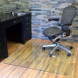 [Hot Item] Popular Tempered Glass for chair Mat - Carpet Chair Mat 32" X 46" Standard Clear С Hairmat - Floor Desk Mat Thick Tempered Glass Home/Office