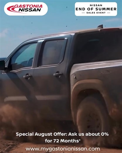  Gastonia Nissan ⚡ Time is running out!  Lock in 0% APR for 72 months on select new Nissans  + hot pre-owned specials . Perfect for tailgates , BBQs , & road trips ️ this month!  www.mygastonianissan.com #TailgatingSeason #AdventureAwaits #NissanDeals | Gastonia Nissan | Facebook