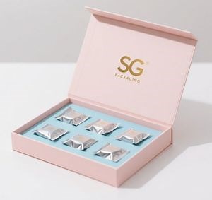 [Hot Item] Foil Stamped Custom Logo Custom Chocolate Bar Packaging Box