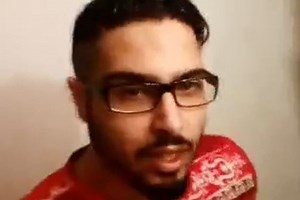 VIDEO. Et soudain, Jawad Bendaoud pousse un coup de gueule en caleçon dans sa salle de bains