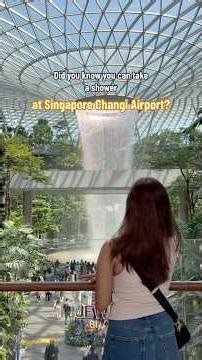 THERE'S A SHOWER LOUNGE IN SINGAPORE CHANGI AIRPORT!! #travel #travelvlog #travelguide #tips
