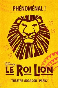 Le Roi Lion, comédie musicale au Théâtre Mogador à Paris