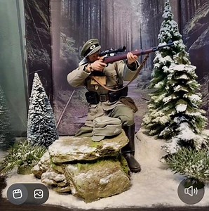 #ai Ed Harris figure 1/6 scale shooting K98 #shorts #warzone