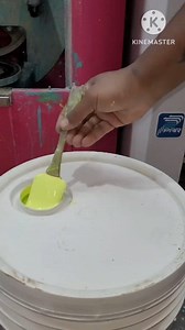 BISON EMULSION Making colour Berger code-3T0845 (BURST OF LIME) #ytshorts #satisfying #colormixing #reels #shorts #viral #ytshorts #trending #painting #wallpaint @highlight | Pabitra Haldar