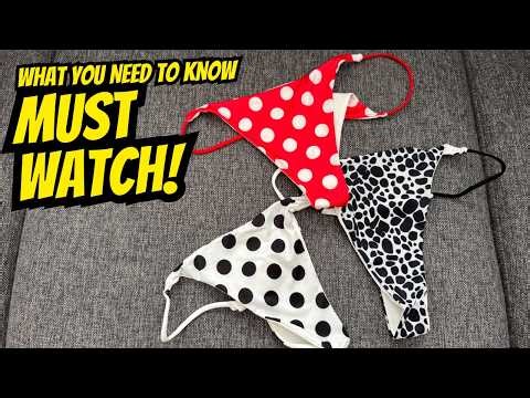 Cotton G‑Strings - WATCH! WOW the Fit! No Lines or Pinching — KUKU PANDA Panty Review #ad
