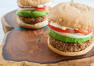 Vegan Lentil Burgers