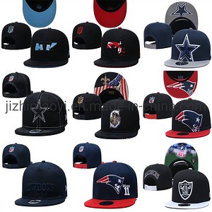 [Hot Item] Wholesale Cheap Football Caps for Team Fitted Embroidered Logo Snapback Hat