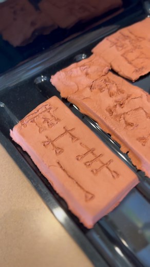 13 reactions | How cool is this cuneiform project? #landmarkschool #elementary #middleschool #cuneiform #mesopotamia | Landmark School | Facebook