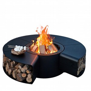 [Hot Item] High Quality Corten Steel Round Garden Decorative Fire Pit