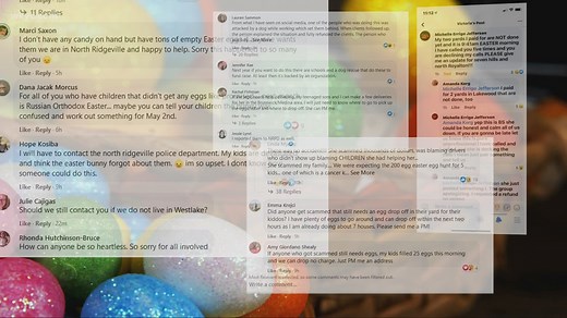 Hundreds of Northeast Ohio families claim Easter egg drop-off scam