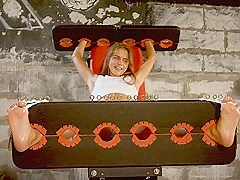 Tickletherapy - Leya Goes Crazy - Tickle Hell In Stocks