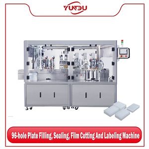 [Hot Item] 96-Well Cell Culture Plate Filling Sealing Labeling Machine for Automatic Pharmaceutical Laboratory