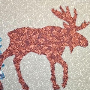 Applique Pattern Download PDF: Marvin the Moose - Etsy Canada