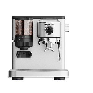 [Hot Item] DSP 3 - in - 1 Espresso Maker: Grind, Froth, Brew with Ease 1350W Colour Menu Screen Overheating and Over Pressure Protection Coffeemaker