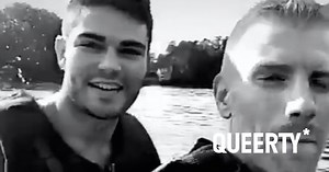 TV star says "I don't talk about my private life" after fans spot him with a Sean Cody guy - Queerty