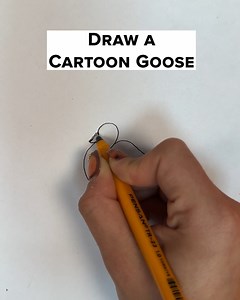 Draw a Cartoon Goose | The Sport Dealer