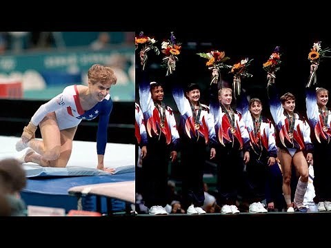 The unbelievable moment: Kerri strug winning gold with an injured ankle