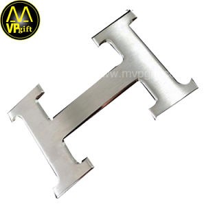 [Hot Item] China Custom Metal 3D Logo Engraving Zinc Alloy Strap Buckles Silver Gold Souvenir Promotion Gift Belt Buckle