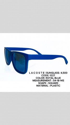 1.2K views | PH ONHAND | L A C O S T E | SUNGLASS | UNISEX | 4,500 SALE TILL SUPPLIES LAST #donbelusa #LiveSelling #donbelusaluxuryitems #LEGITONLINESELLER #MineYoursNow | Donbel USA Luxury Items | Facebook