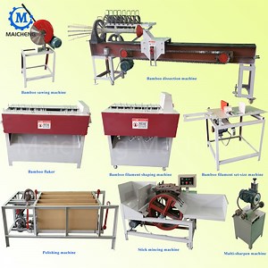 [Hot Item] China Manufacturer Bamboo Barbecue Stick Making Machine Bamboo Skewer Machine
