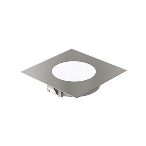 [Hot Item] Stainless Steel and PC Material Square Recessed in LED Under Cabinet Light