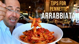 Penne arrabbiata recipe authentic Roman spicy pasta easy and delicious