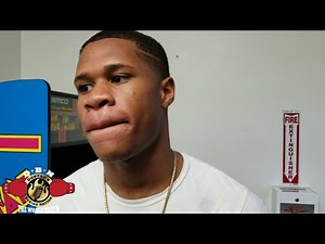 Devin Haney reacts to Mikey Garcia defeating Broner
