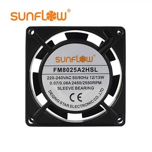 FM Series 80mm 8025 Fan Axial Projector Cooling Fan 220V 8025 Refrigerator Axial Fan