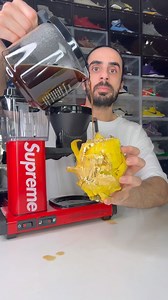 2.3M views · 1.6K reactions | Golden Dragon Coffee ☕️ #coffee #dragon #fruit #asmr #eating #mukbang #satisfying #foodasmr #asmr #supreme | Bader Al Safar | Facebook